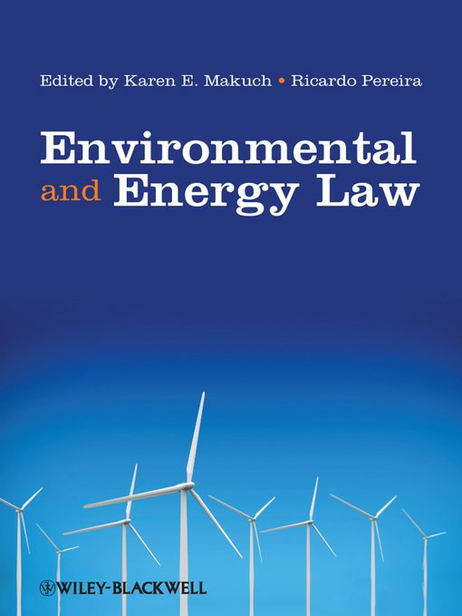 Cover image for Environmental and Energy Law